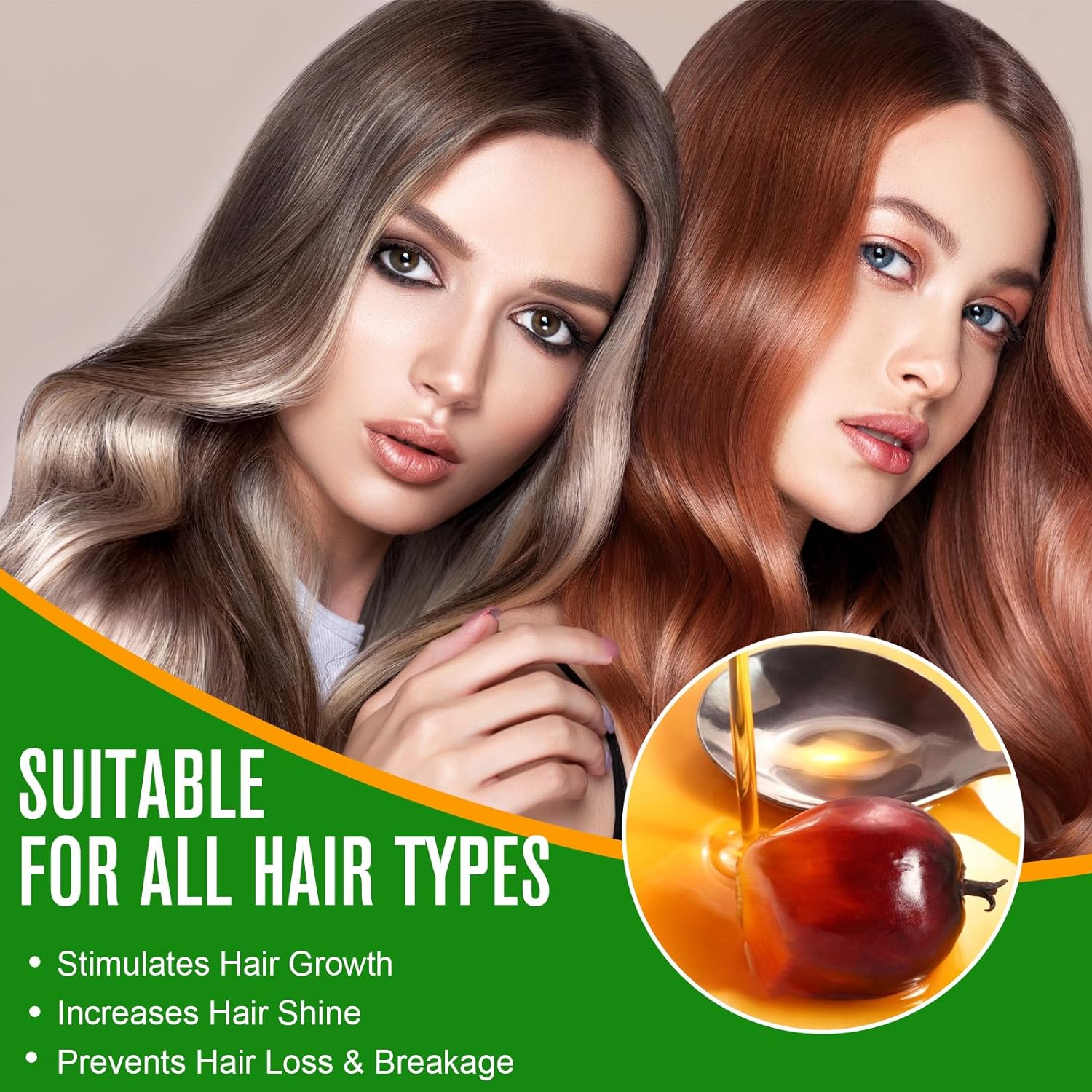 Batana Oil for Hair Growth, Pure Organic Natural and Cold Pressed Hair Oil for Hydrating & Repairing Dry, Damaged Hair Skin Care, Face, Body-1