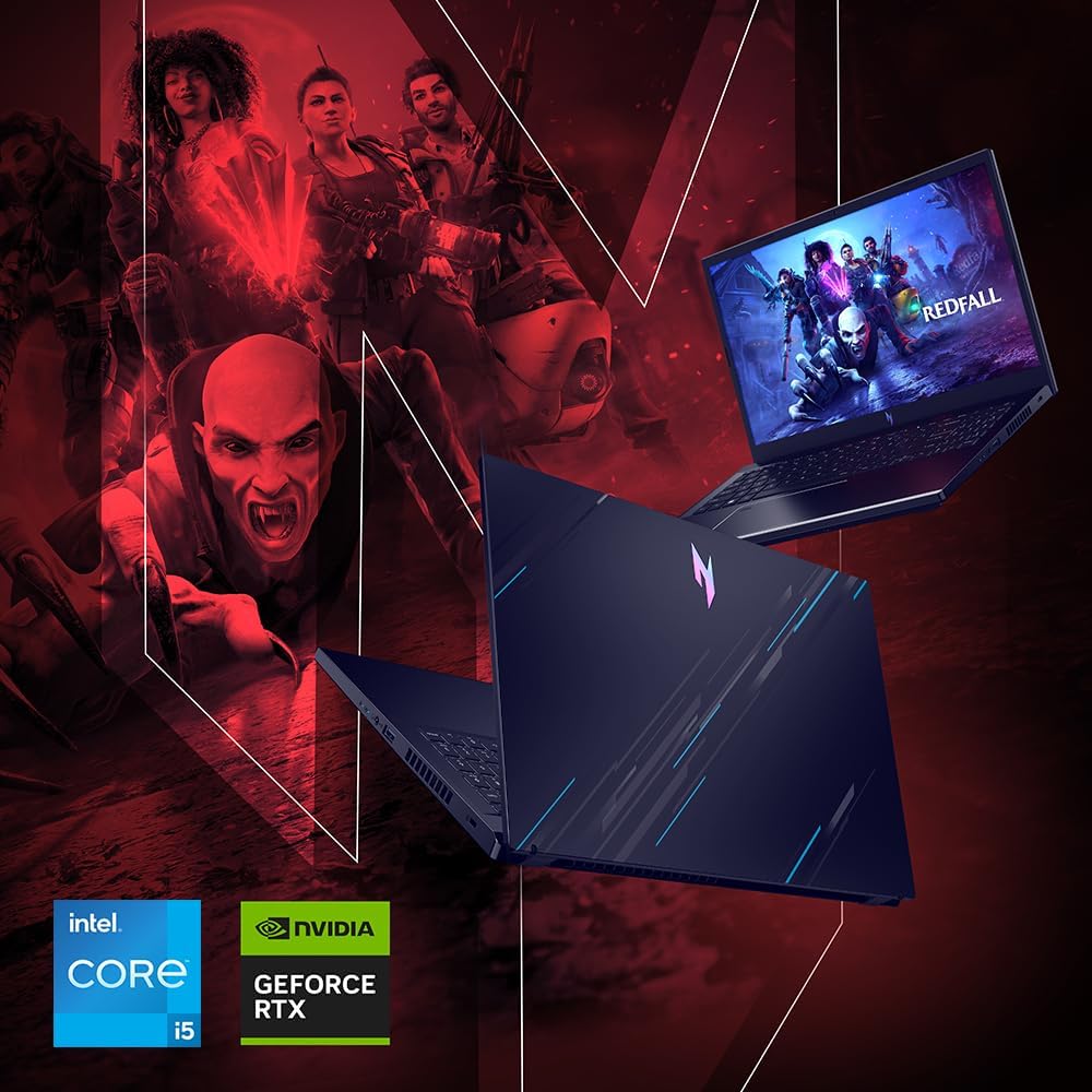 Acer Nitro V Gaming Laptop | Intel Core i5-13420H Processor | NVIDIA GeForce RTX 4050 Laptop GPU | 15.6" FHD IPS 144Hz Display | 8GB DDR5 | 512GB Gen 4 SSD | WiFi 6 | Backlit KB | ANV15-51-51H9-1