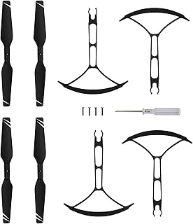 Drone S29 Accessories Kit, S29 Item Parts with 4 Propeller Blades, 4 Protective Guards