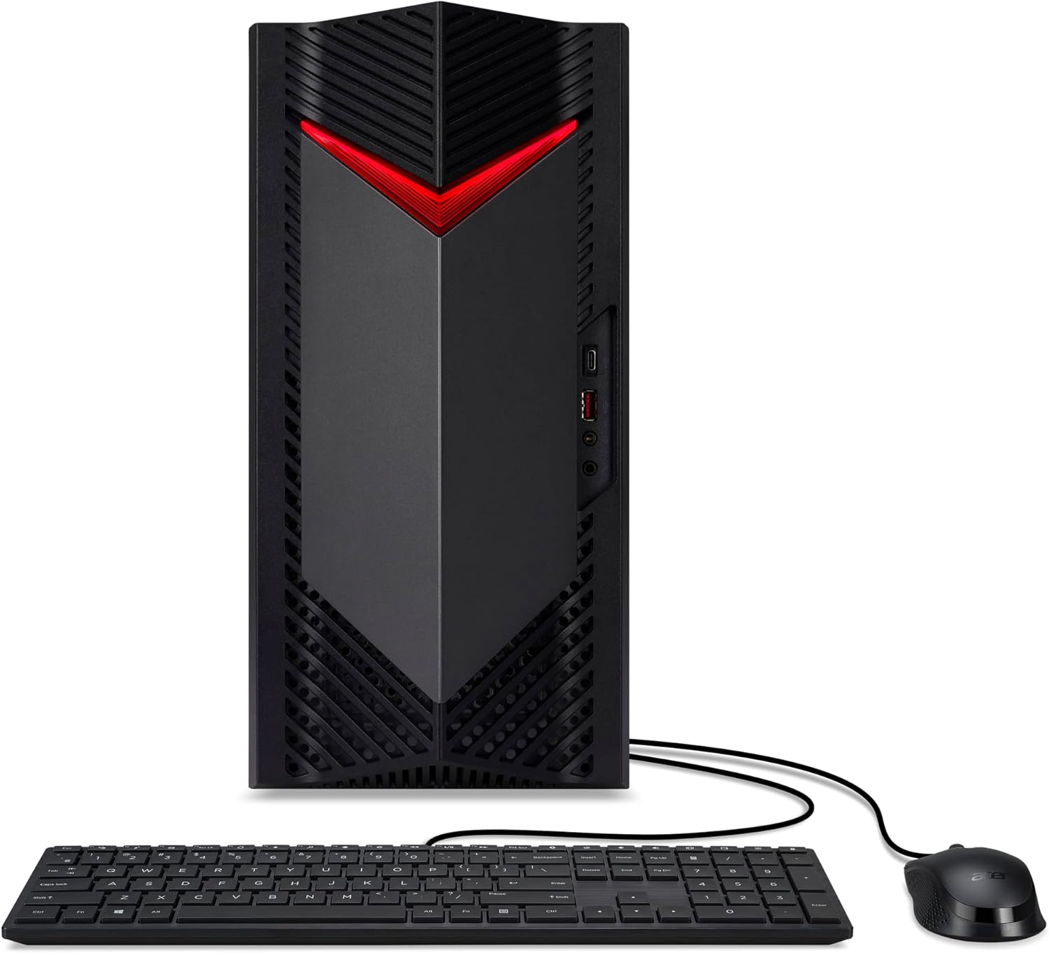 Acer Nitro 50 N50-656-UR12 Gaming Desktop | Intel Core i5-14400F 10-Core Processor | NVIDIA GeForce RTX 3050 | 16GB DDR5 5600MHz | 1TB PCIe Gen 4 SSD | Intel Wi-Fi 6E AX211 | Windows 11 Home-0