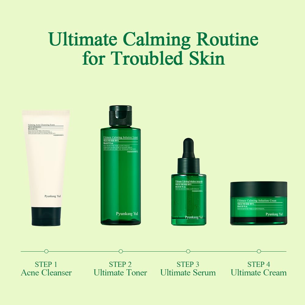 [PKY] Pyunkang Yul Ultimate Calming Solution Cream for Sensitive Skin with Patented Ingredients, Moisturizer Intensely Calms & Soothes Redness with Cica & Tea Tree, Korean Skincare (1.01 Fl. Oz, 30ml)-7