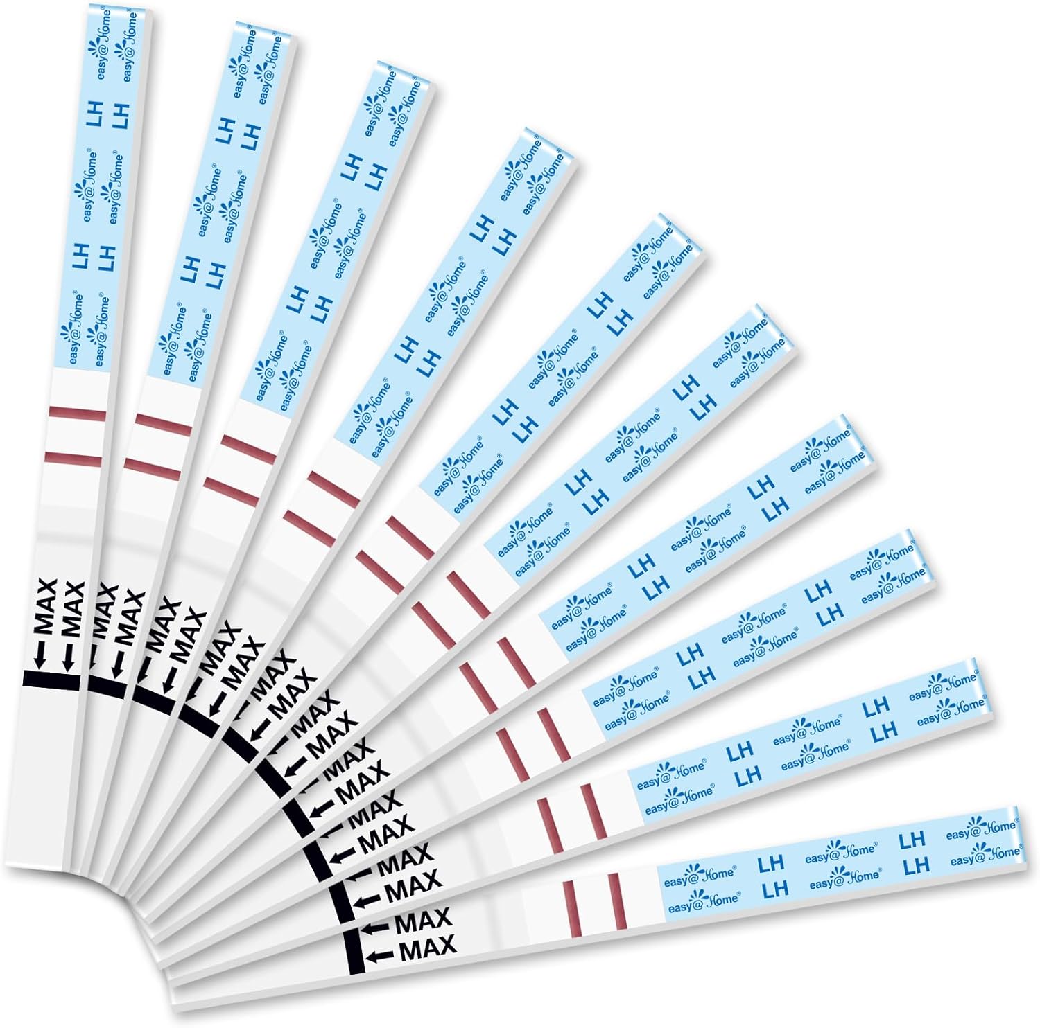 Easy@Home Ovulation Test Strips: 50 Ovulation Predictor kit with 50 Urine Cups | Accurate Fertility Tests for Women with Premom Tracker APP I 50 LH + 50 Urine Cups-6