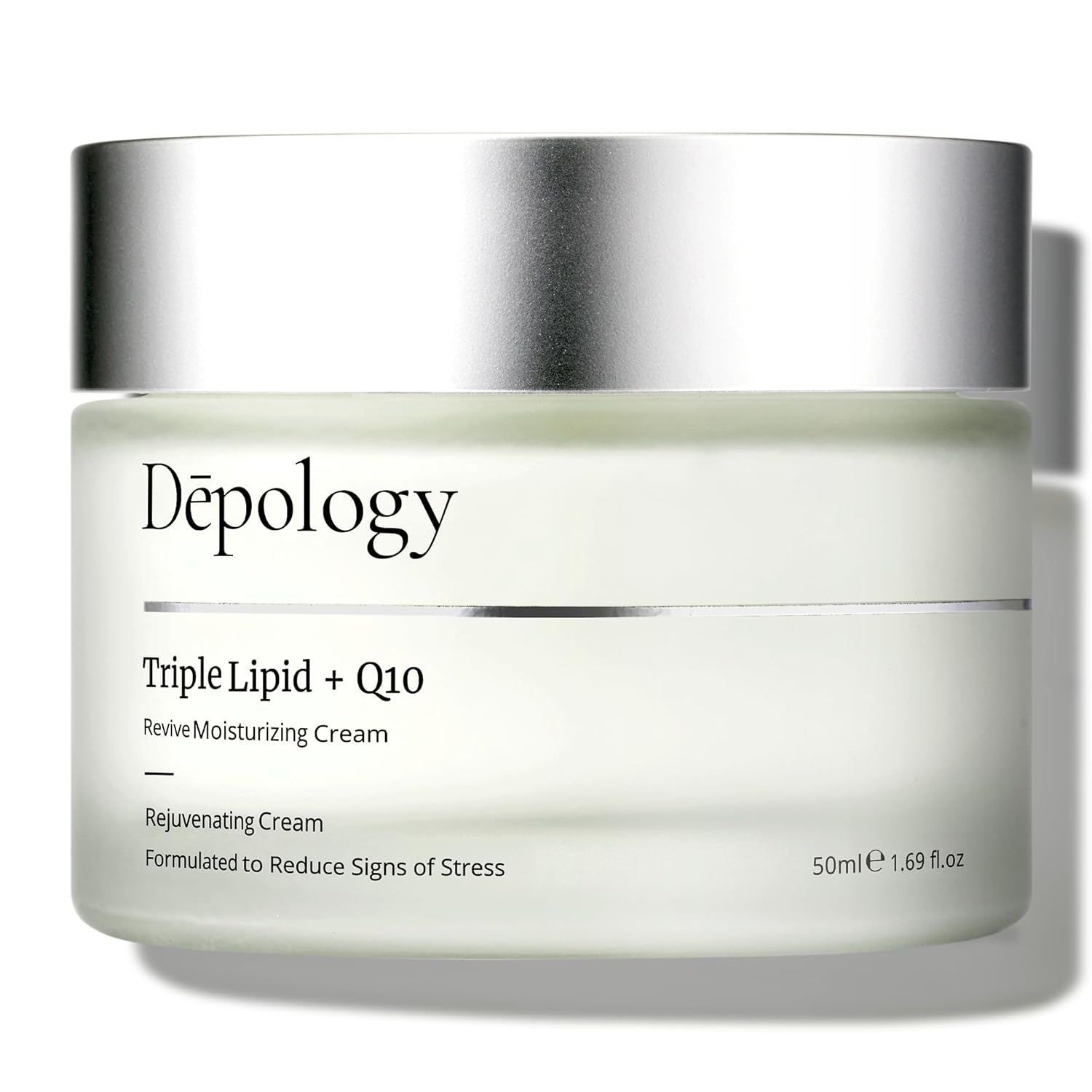 depology Triple Lipid+Q10 Facial Moisturizer | Daily Face Cream with Ceramides and Niacinamide for All Skin Types | Hydrating Face Moisturizer Targets Signs of Skin Stress | 1.69 fl oz-7