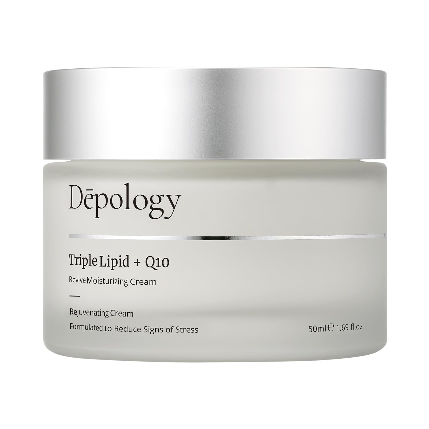 depology Triple Lipid+Q10 Facial Moisturizer | Daily Face Cream with Ceramides and Niacinamide for All Skin Types | Hydrating Face Moisturizer Targets Signs of Skin Stress | 1.69 fl oz-8