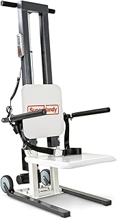 SuperHandy GoRise FS Electric Floor to Stand Lift for Seniors and People with Disabilities - 500 Lbs Capacity, Standing Assistance, Portable, Adjustable, Ergonomic, Easy Storage [Patent Pending]