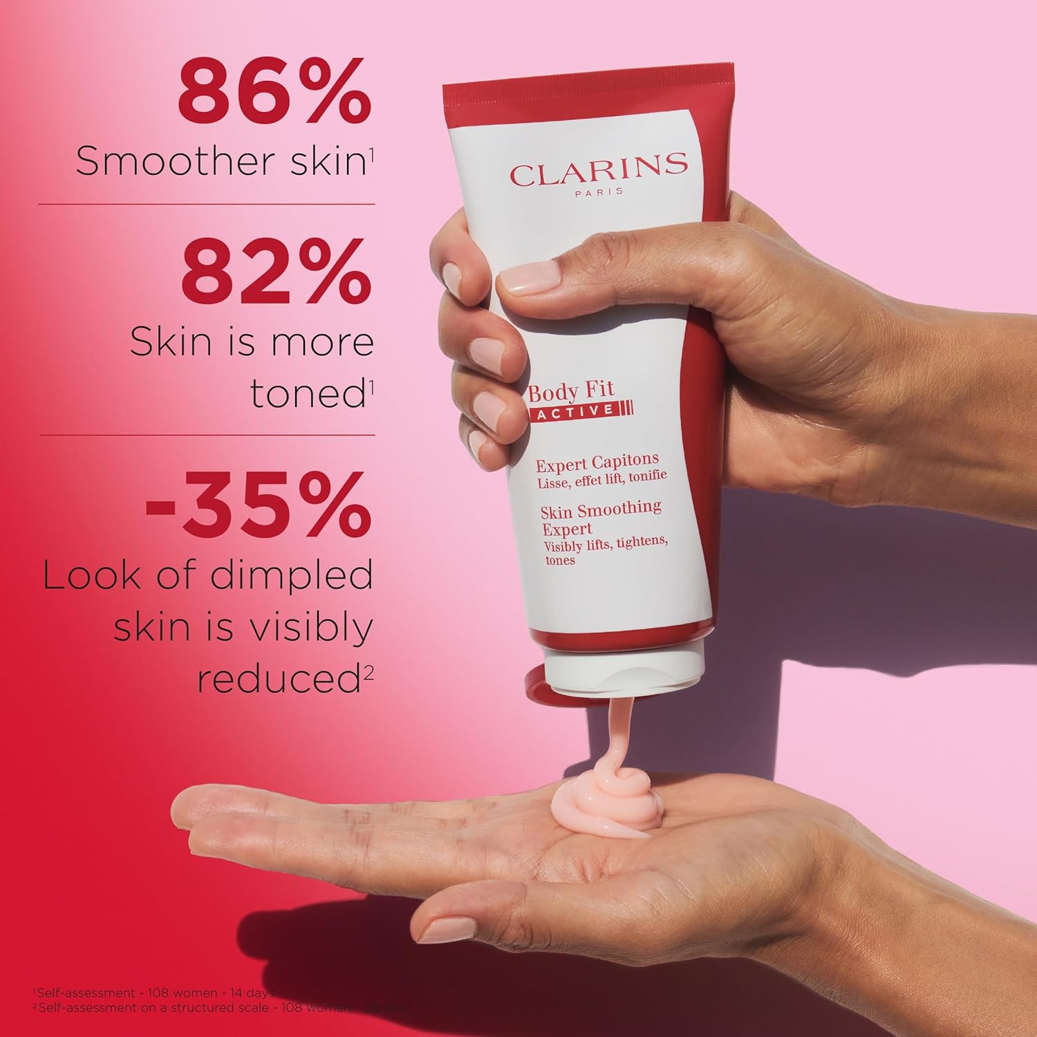 Clarins Body Fit Active Gel-Cream | Targets Cellulite | Visibly Lifts, Tightens & Tones | Smoothes Skin | Instant Lift Effect | Hydrates | All Skin Types-1