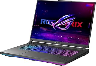 ASUS ROG Strix G16 (2024) Gaming Laptop, 16” ROG Nebula Display 16:10 QHD 240Hz, NVIDIA® GeForce RTX™ 4070, Intel® Core™ i9-14900HX, 16GB DDR5-5600, 1TB PCIe Gen4 SSD, Wi-Fi 6E, Win 11, G614JIR-AS94