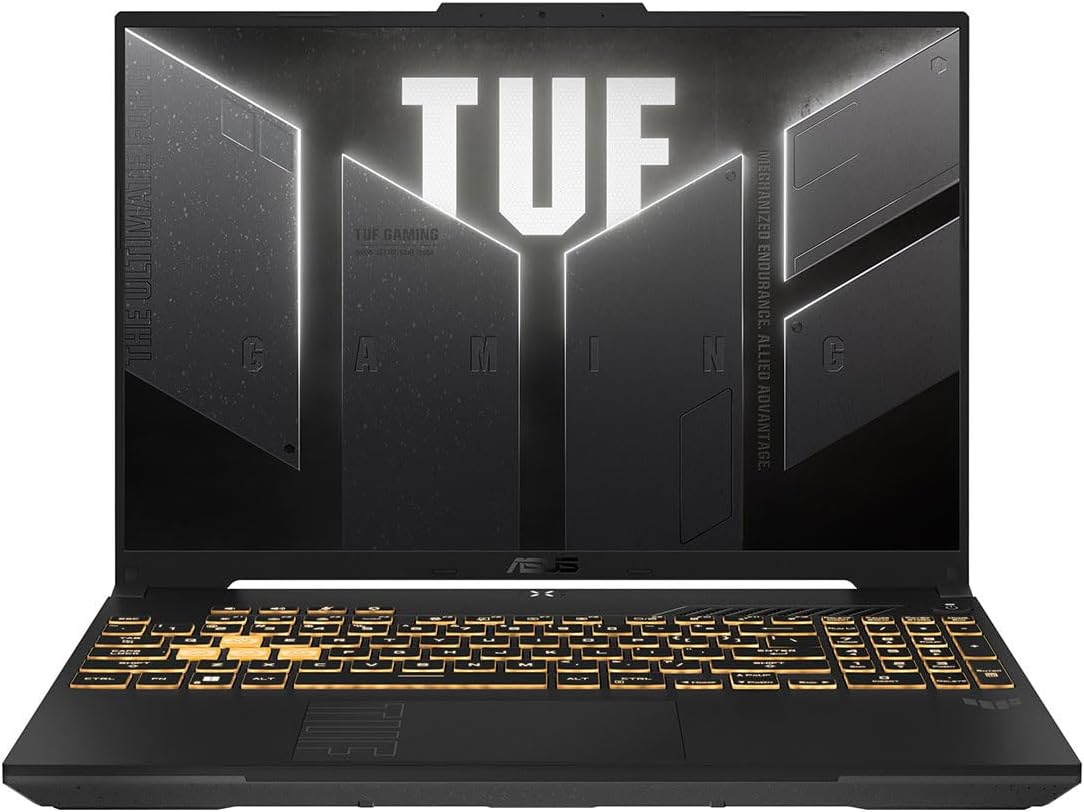 ASUS TUF Gaming F16 (2024) Gaming Laptop, 16” FHD+ 165Hz 16:10 Display, Intel® Core™ i7-13650HX, NVIDIA® GeForce RTX™ 4060, 16GB DDR5, 512GB PCIe Gen4 SSD, Wi-Fi 6, Windows 11, FX607JV-ES73-0