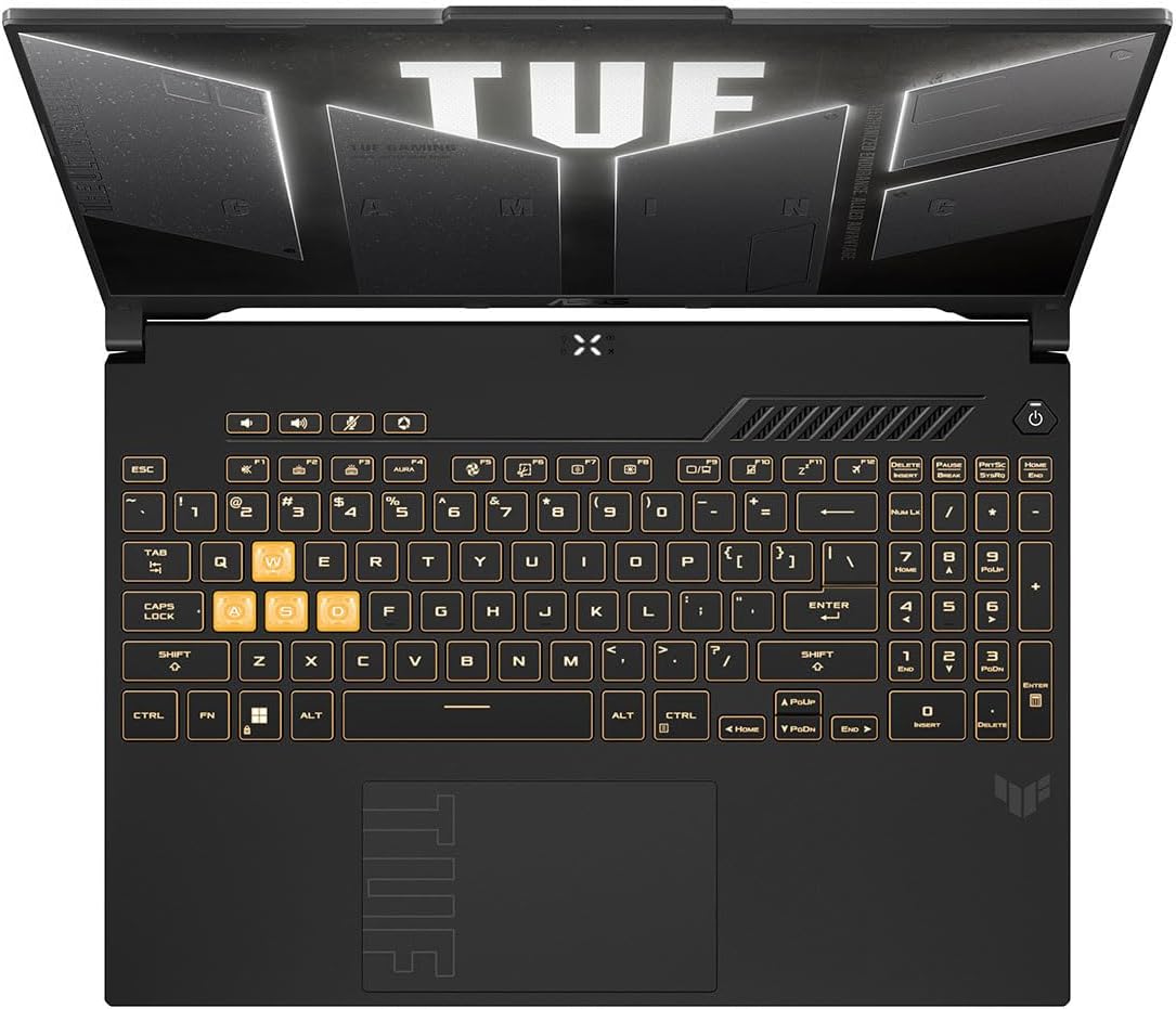 ASUS TUF Gaming F16 (2024) Gaming Laptop, 16” FHD+ 165Hz 16:10 Display, Intel® Core™ i7-13650HX, NVIDIA® GeForce RTX™ 4060, 16GB DDR5, 512GB PCIe Gen4 SSD, Wi-Fi 6, Windows 11, FX607JV-ES73-3