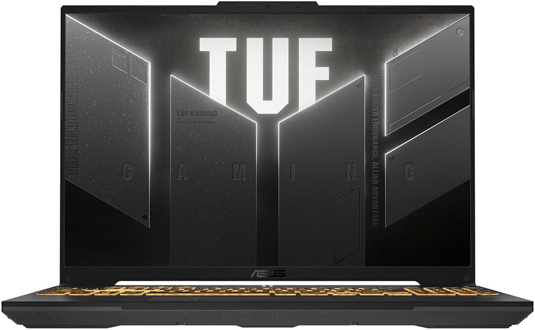 ASUS TUF Gaming F16 (2024) Gaming Laptop, 16” FHD+ 165Hz 16:10 Display, Intel® Core™ i7-13650HX, NVIDIA® GeForce RTX™ 4060, 16GB DDR5, 512GB PCIe Gen4 SSD, Wi-Fi 6, Windows 11, FX607JV-ES73-7