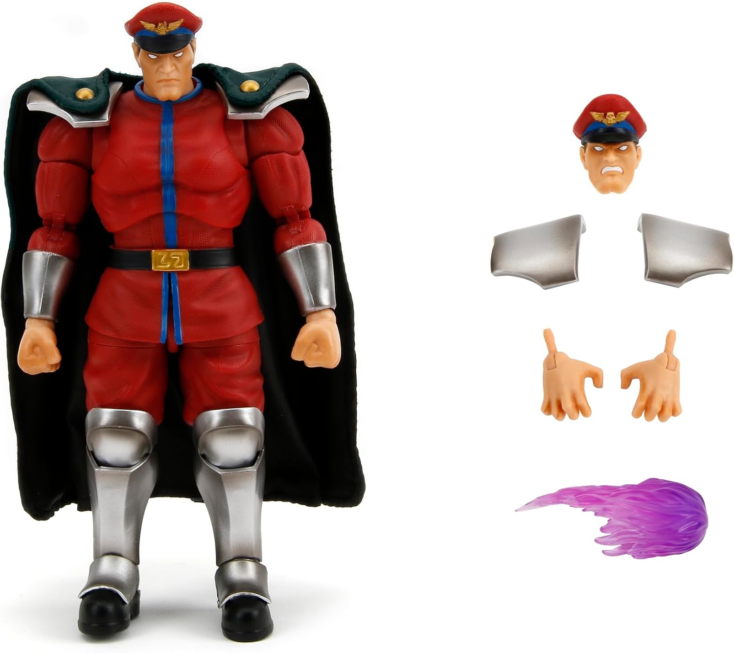 Street Fighter 6" M. Bison Action Figure, Toys for Kids and Adults-1