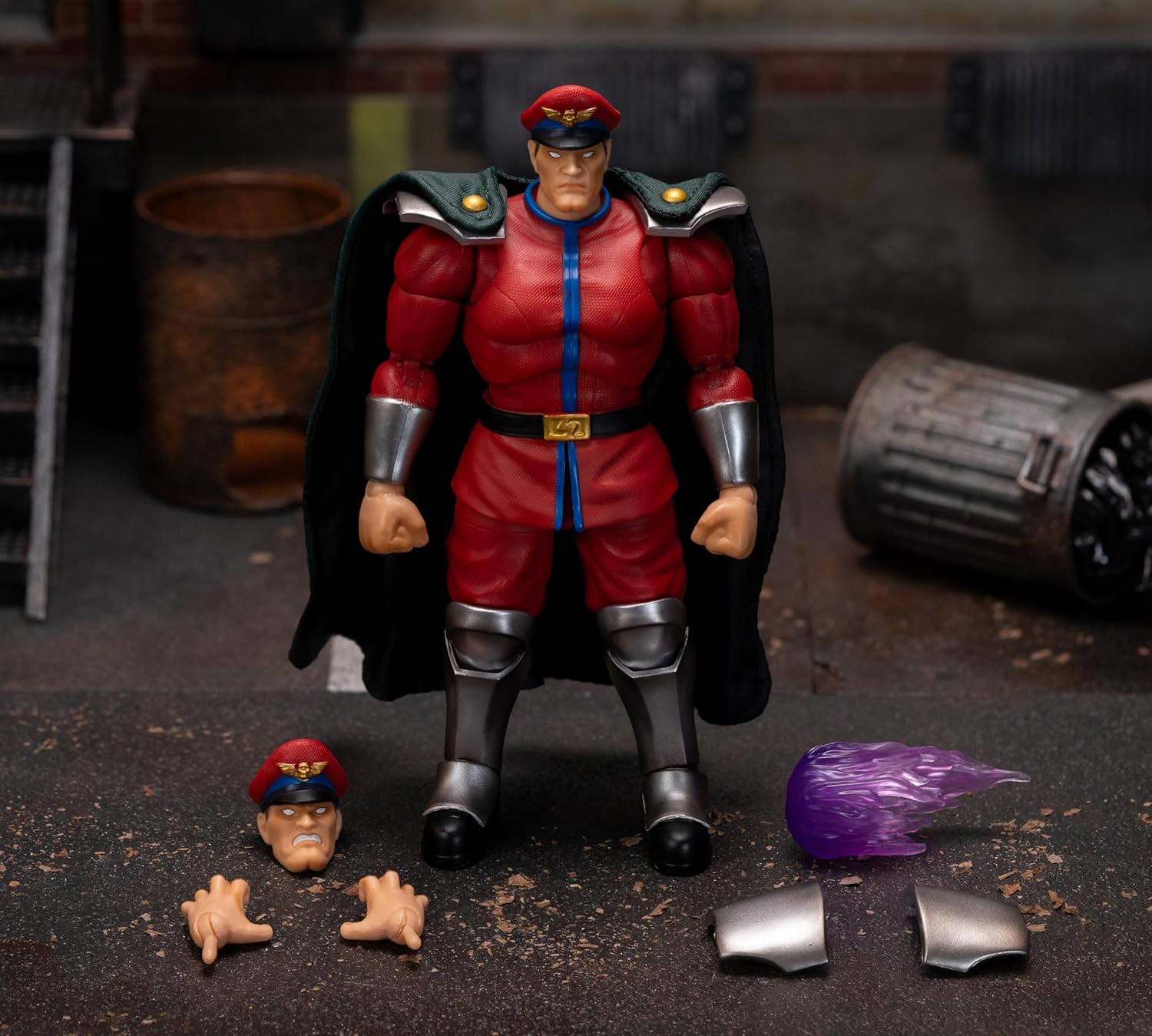 Street Fighter 6" M. Bison Action Figure, Toys for Kids and Adults-3