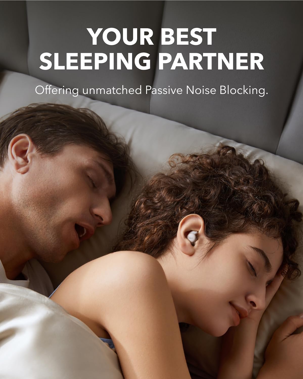 Soundcore Sleep A20 by Anker Sleep Earbuds, Noise Blocking Sleep Headphones, Small Earplugs for Side Sleepers, 80H Playtime, Stream Content via Bluetooth 5.3, Sleep Monitor, Personal Alarm-1