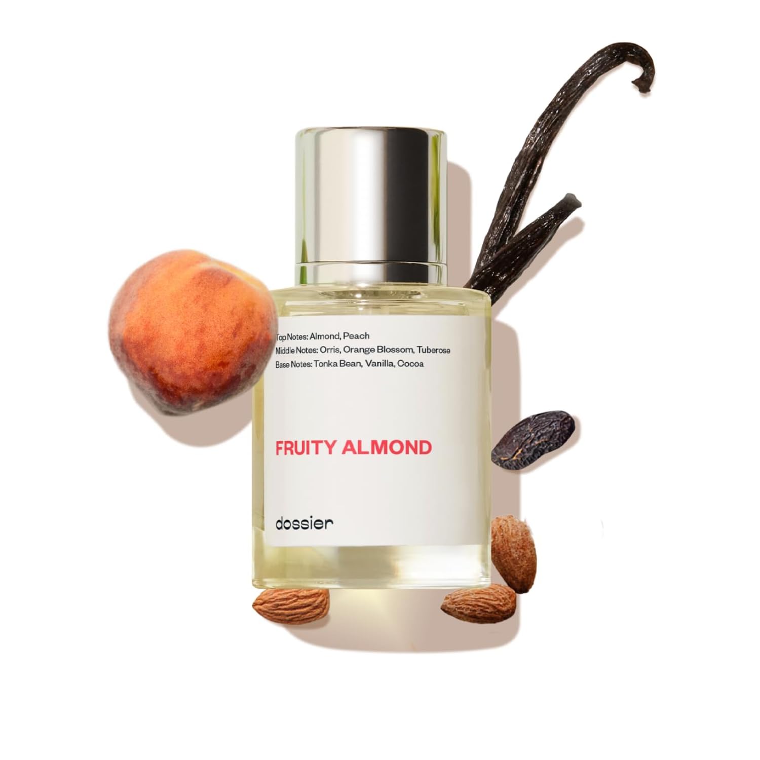 Dossier - Fruity Almond - Eau de Parfum - Inspired by C.Herrera Good Girl - Perfume Luxury - Pure Infused - Paraben Free - Vegan - For Women - Fragrance 1.7 0z (Spray 50ml)-0