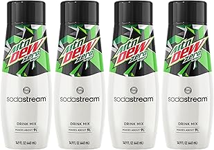 SodaStream® Mountain Dew ® Zero Sugar Soda Drink Mix, 14.9 Fl oz. (4 Pack)