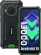 Blackview BV6200 Rugged Phones Unlocked 2024, Rugged Smart Phone 13000mAh 18W Charge, 6.56" Android 13, 8GB+64GB/1TB Expand Rugged Phone, IP69K Waterproof, Three Card Slots, 4G T-Mobile/OTG