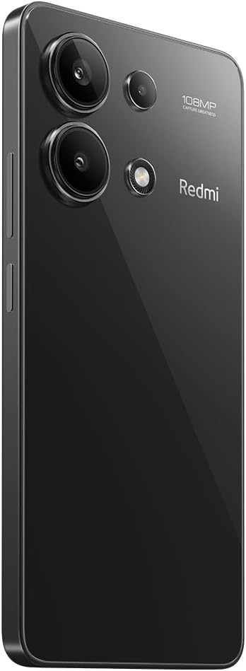 Xiaomi Redmi Note 13 4G LTE (128GB + 6GB) 6.67" 108MP (for Tmobile Mint Tello & Global) Global Bands Unlocked (Midnight Black Global Version)-3