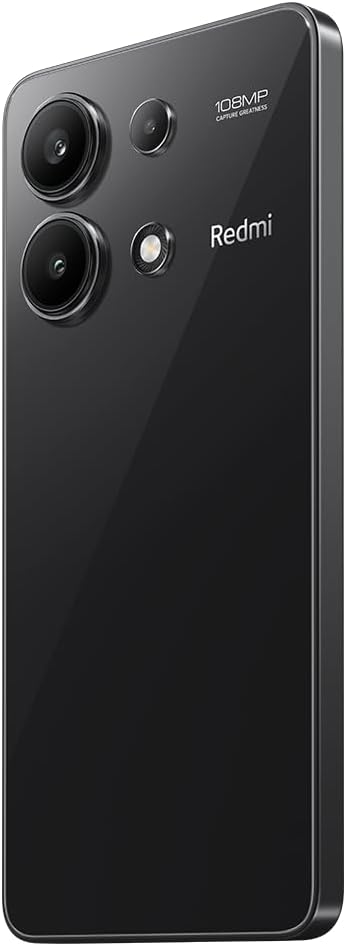 Xiaomi Redmi Note 13 4G LTE (128GB + 6GB) 6.67" 108MP (for Tmobile Mint Tello & Global) Global Bands Unlocked (Midnight Black Global Version)-4