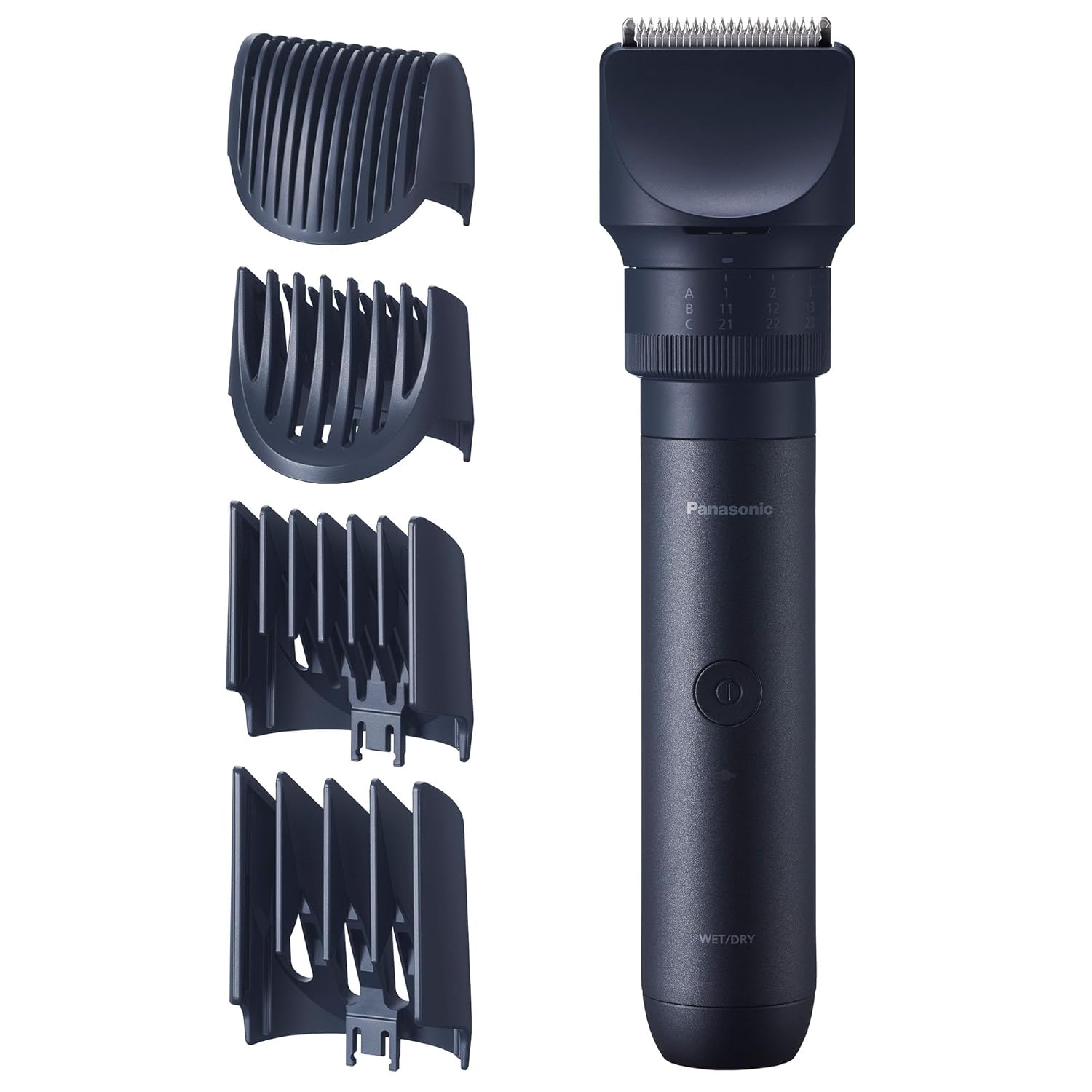 Panasonic MultiShape Electric Trimmer for Beard, Hair and Body, 58 Adjustable Cutting Lengths and Advanced Blade System, Cordless Waterproof Wet/Dry Clipper for Men - ER-ACKN2-HB-0