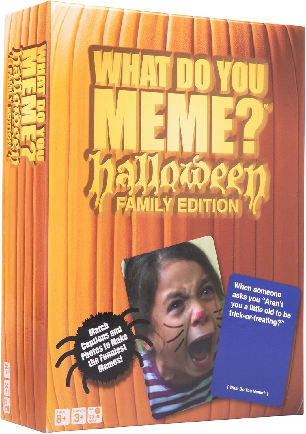 WHAT DO YOU MEME? Halloween Family Edition by Relatable, A Halloween Activity Expansion Pack, Halloween Party Game, Includes 30 Photo Cards and 90 Caption Cards, for Kids 8+-0