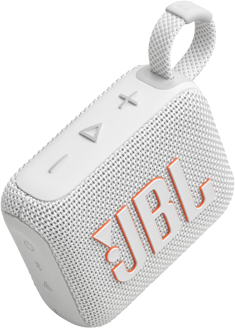 JBL Go 4 - Ultra-Portable, Waterproof and Dustproof Bluetooth Speaker, Big Pro Sound with Punchy bass, 7-Hour Built-in Battery, Made in Part with Recycled Materials (White)-1