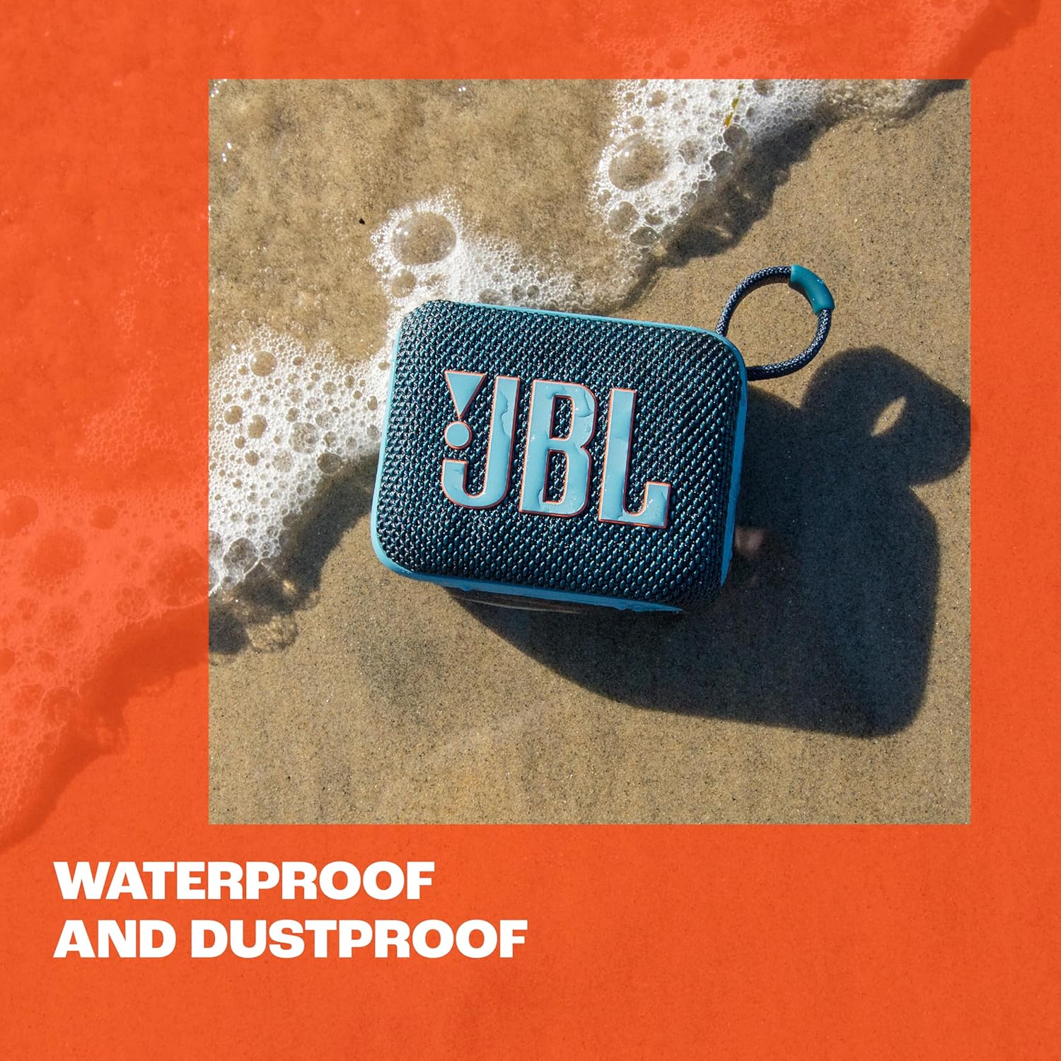 JBL Go 4 - Ultra-Portable, Waterproof and Dustproof Bluetooth Speaker, Big Pro Sound with Punchy bass, 7-Hour Built-in Battery, Made in Part with Recycled Materials (White)-6