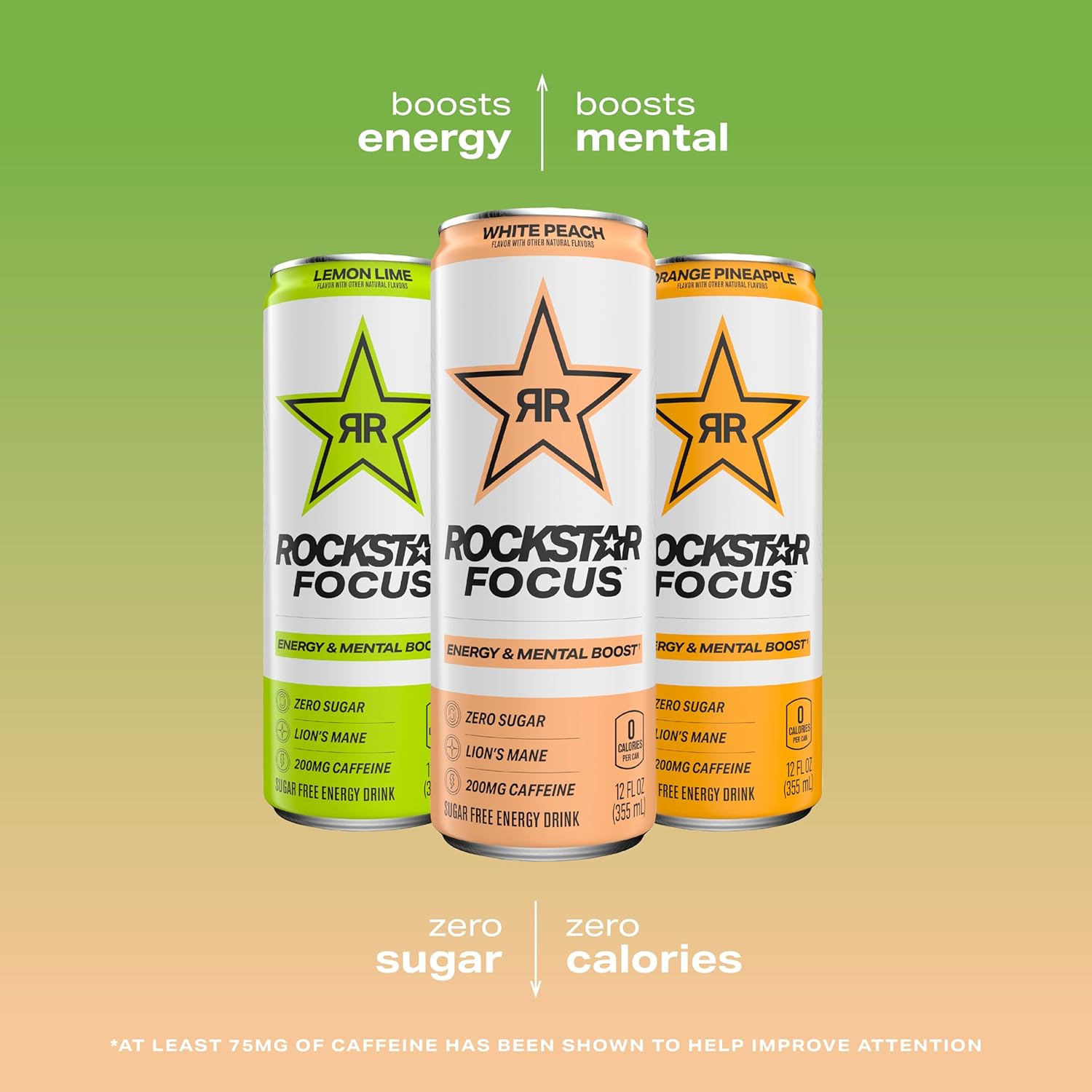 Rockstar Focus, Lemon Lime, 12 Fl Oz Cans (Pack of 12)-3