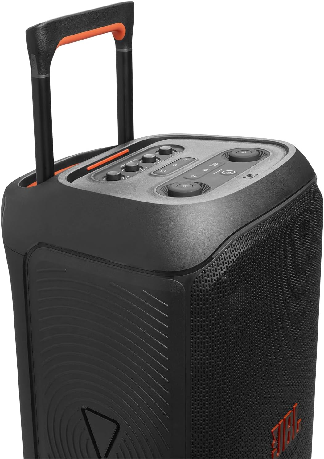 JBL PartyBox Stage 320 - Portable Party Speaker with Telescopic Handle & Wide, Sturdy Wheels, Powerful JBL Pro Sound, Futuristic lightshow, Up to 18 Hours of Play time, Splash Proof (Black)-12