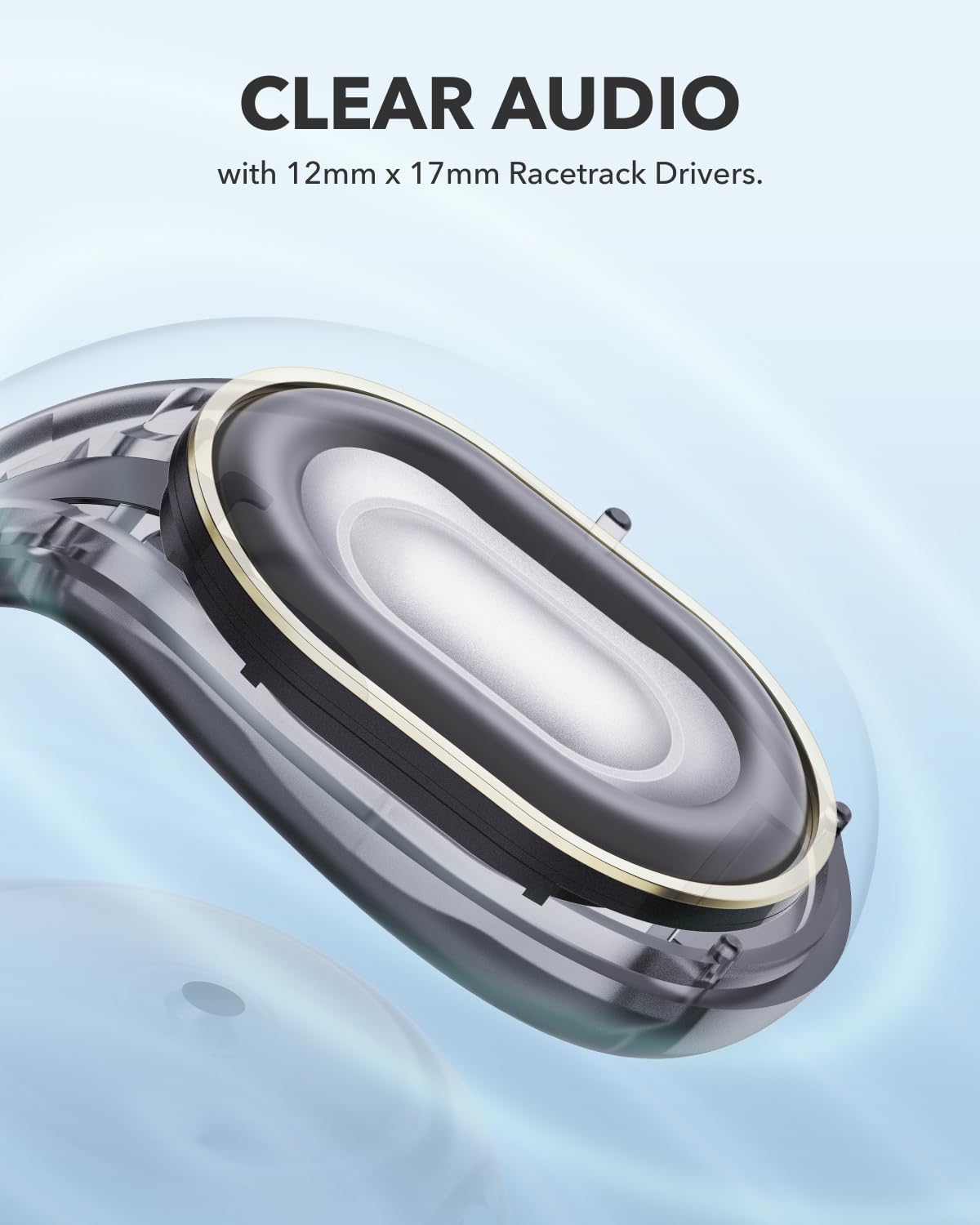 Soundcore C30i by Anker, Open-Ear Earbuds, Clip-On Headphones, Lightweight Comfort, Stable Fit, Firm-Shell Design, Attachable Ear Grips, Big Drivers for Clear Audio, 30H Play, IPX4 Water-Resistant-4