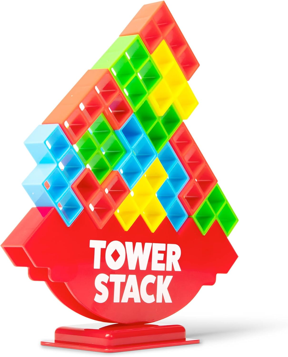 Tower Stack - Head to Head Stacking Challenge, Games for Kids 8-12, Family Games for Kids and Adults by Relatable-5