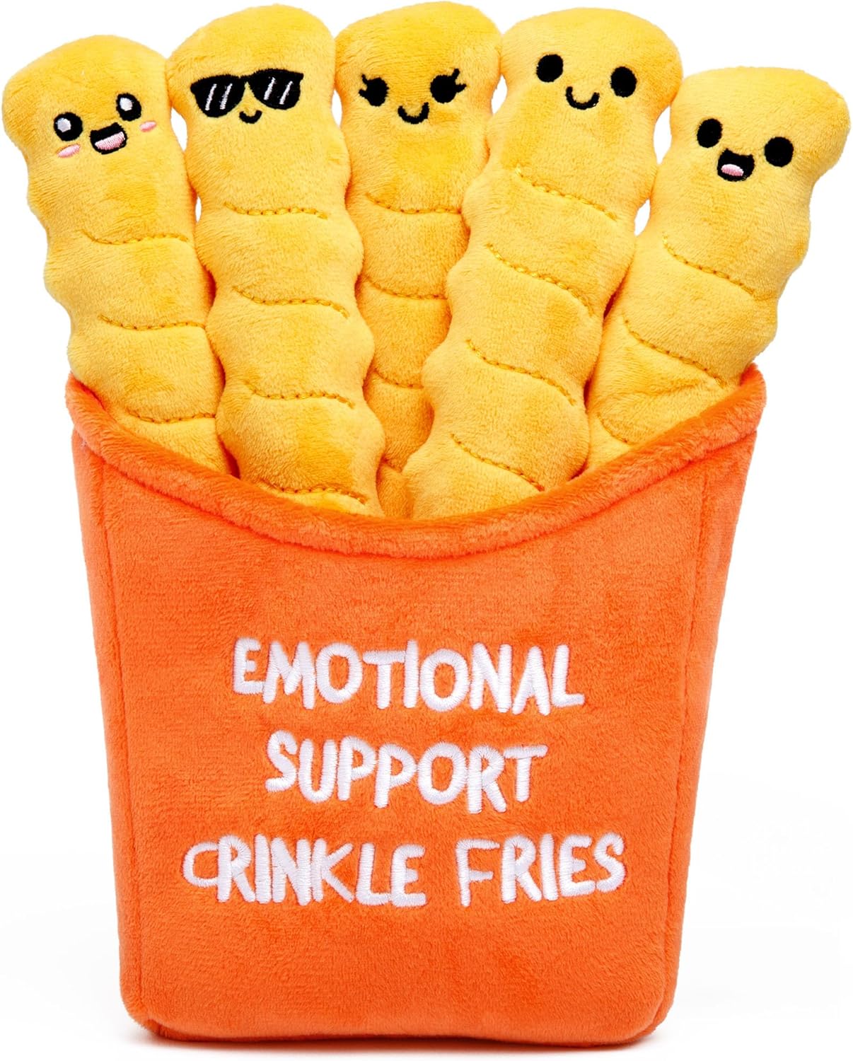 WHAT DO YOU MEME? Emotional Support Crinkle Fries — Plush Fries by Emotional Support Plushies-0