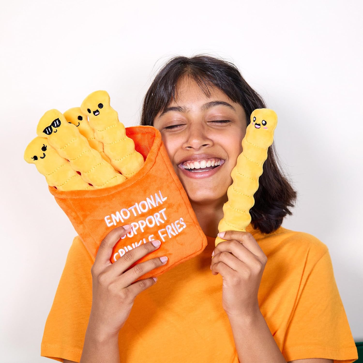 WHAT DO YOU MEME? Emotional Support Crinkle Fries — Plush Fries by Emotional Support Plushies-2