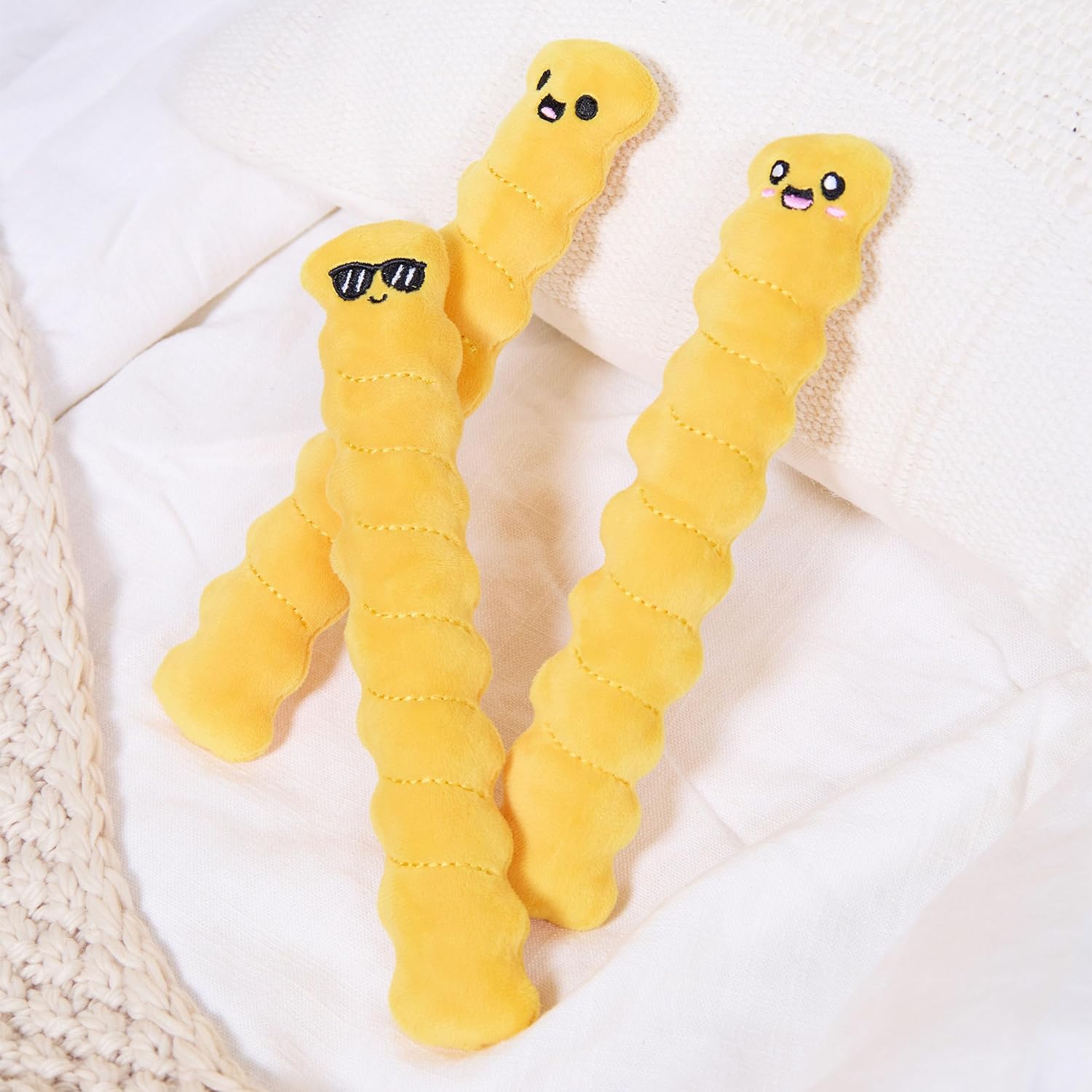 WHAT DO YOU MEME? Emotional Support Crinkle Fries — Plush Fries by Emotional Support Plushies-5