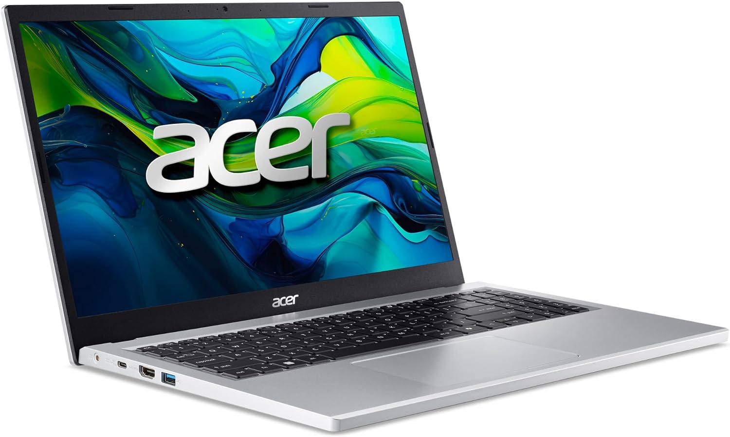 Acer Aspire Go 15 Slim Laptop | 15.6" Full HD IPS 1080P Display | Intel Core i3-N305| Intel UHD Graphics | 8GB LPDDR5 | 128GB HD | Wi-Fi 6 | AI PC | Windows 11 Home in S Mode | AG15-31P-3947-3