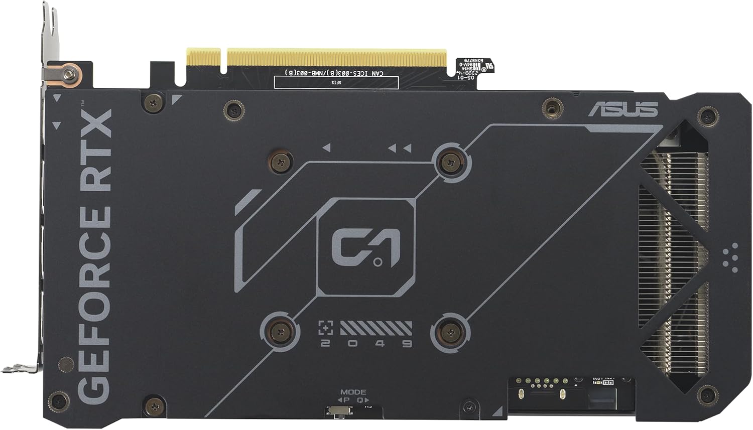 ASUS Dual GeForce RTX™ 4060 EVO OC Edition 8GB GDDR6 (PCIe 4.0, 8GB GDDR6, DLSS 3, HDMI 2.1a, DisplayPort 1.4a, Axial-tech Fan Design, 0dB Technology, Dual BIOS, Auto-Extreme Technology, and More)-3