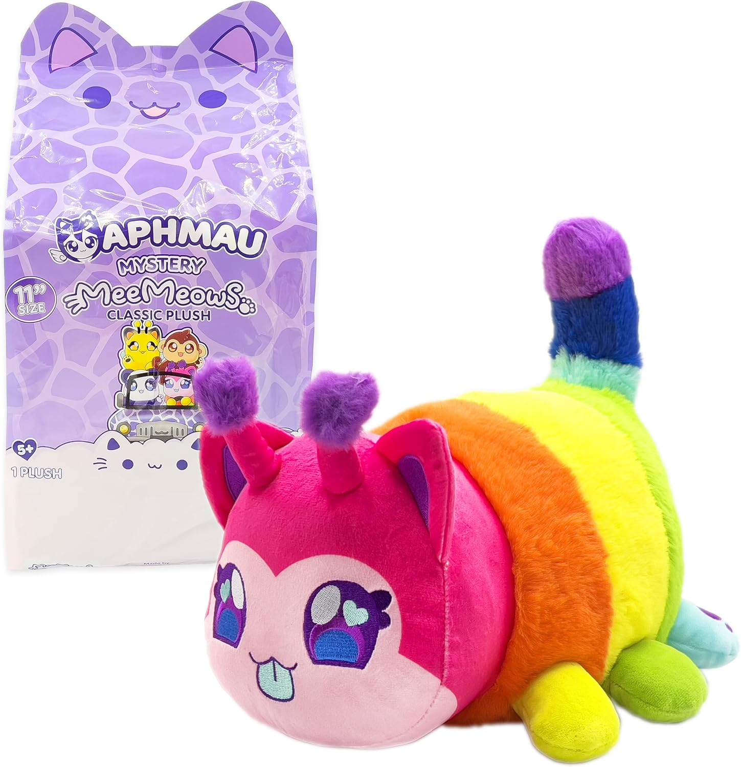 Aphmau MeeMeows 11” Classic Mystery Plush, Series 1 Safari; YouTube Gaming Channel, Plush Mystery Box, Blind Box, 1 of 4 Possible Safari MeeMeows, Official Merch-4