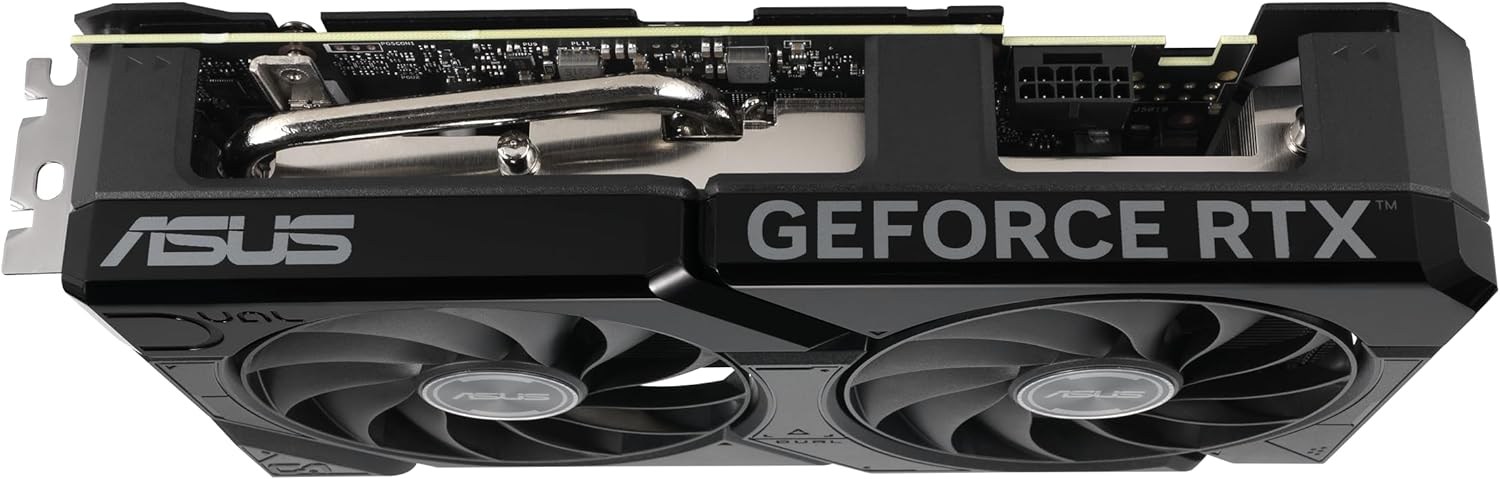 ASUS Dual GeForce RTX™ 4070 Super EVO OC Edition 12GB GDDR6X (PCIe 4.0, 12GB GDDR6X, DLSS 3, HDMI 2.1a, DisplayPort 1.4a, 2.5-Slot Design, Axial-tech Fan Design, 0dB Technology, and More)-17