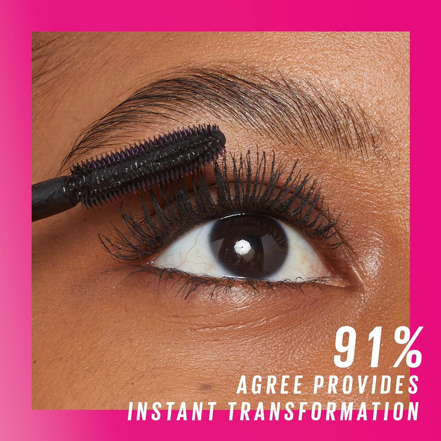 Maybelline Lash Sensational Firework Washable Mascara, Lengthening & Volumizing Mascara for up to 24HR wear, Very Black, 1 Count-5