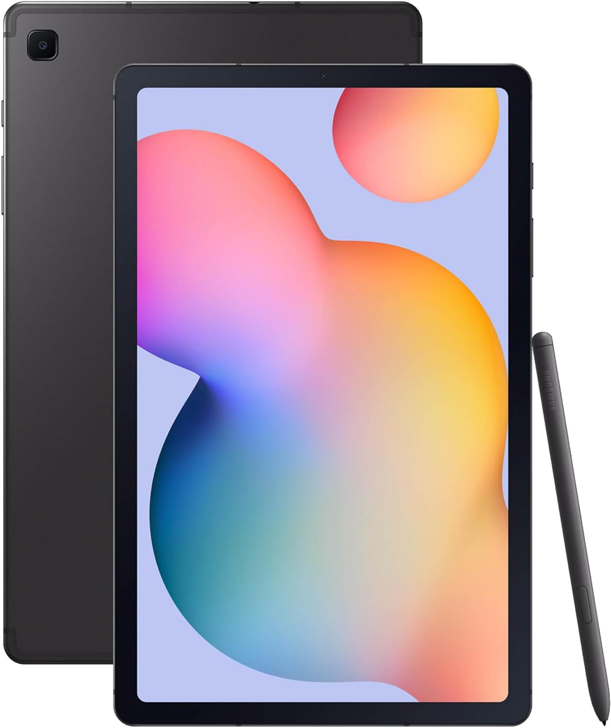 SAMSUNG Galaxy Tab S6 Lite 10.4" 64GB WiFi Android Tablet, S Pen Included, Gaming Ready, Long Battery Life, Slim Metal Design, Expandable Storage, US Version, Oxford Gray, Amazon Exclusive-0