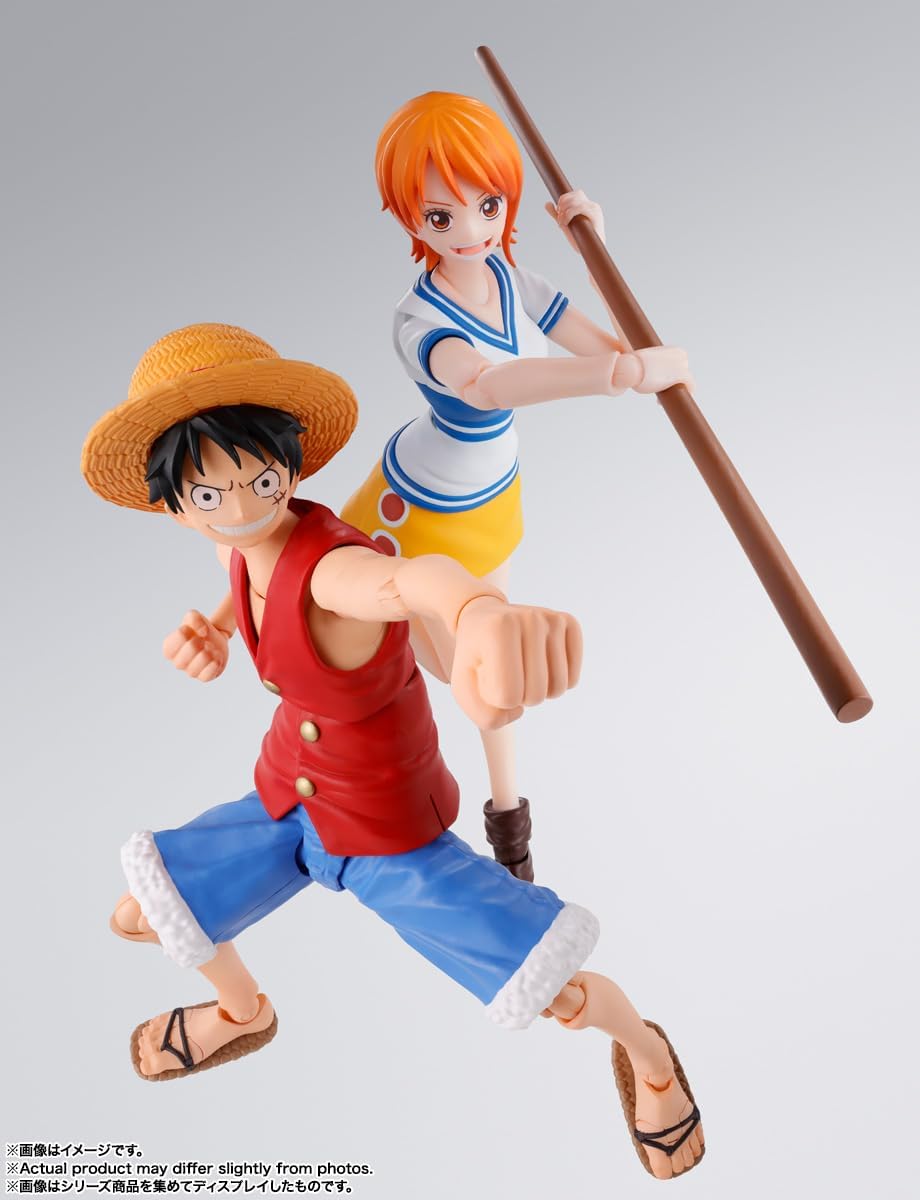 TAMASHII NATIONS - One Piece - Monkey D. Luffy -Romance Dawn-, Bandai Spirits S.H.Figuarts Action Figure-6