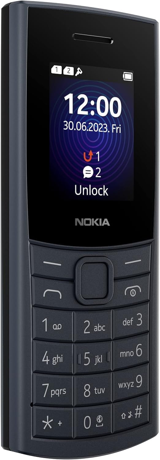 Nokia 110 4G | Dual SIM | GSM Unlocked Mobile Phone | Volte | Blue | International Version | Not AT&T/Cricket/Verizon Compatible-6