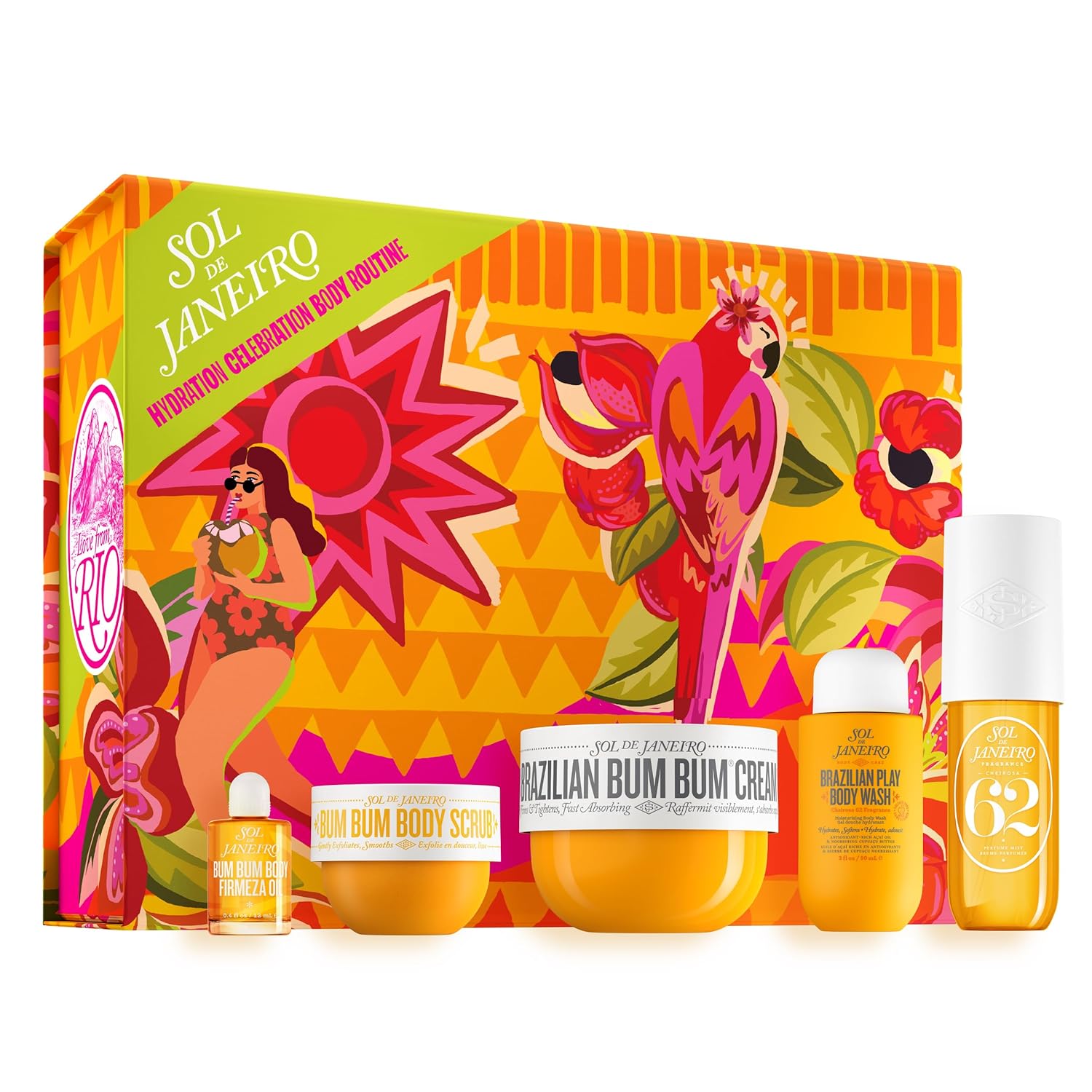 SOL DE JANEIRO Hydration Celebration Body Routine Gift Set-0