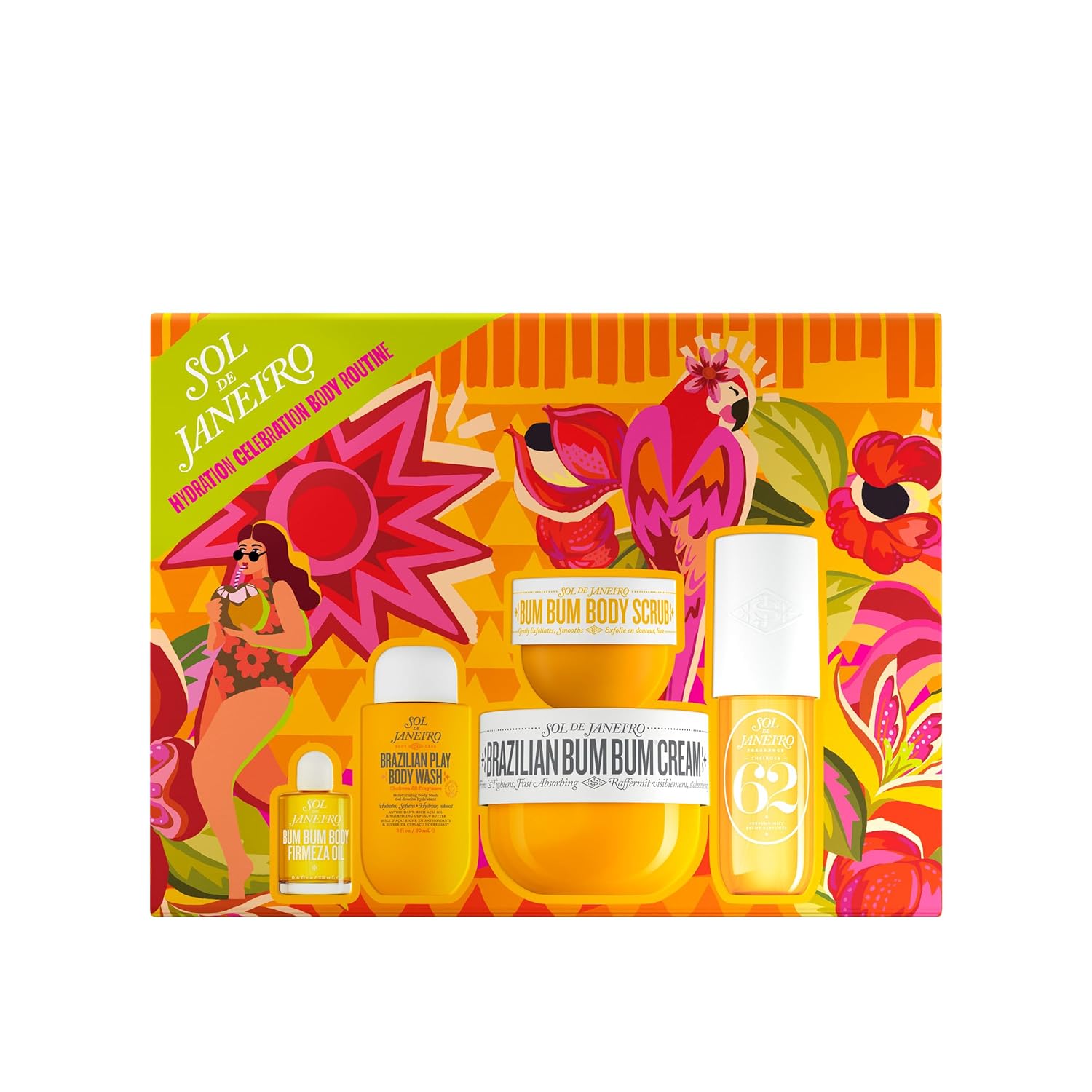 SOL DE JANEIRO Hydration Celebration Body Routine Gift Set-1