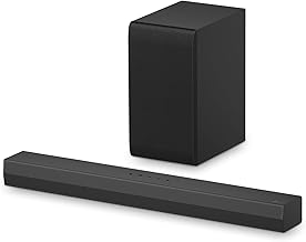 LG S40T 2.1 ch.Soundbar with Wireless Subwoofer, TV Synergy, Wow Interface, AI Sound Pro (2024 New Model)