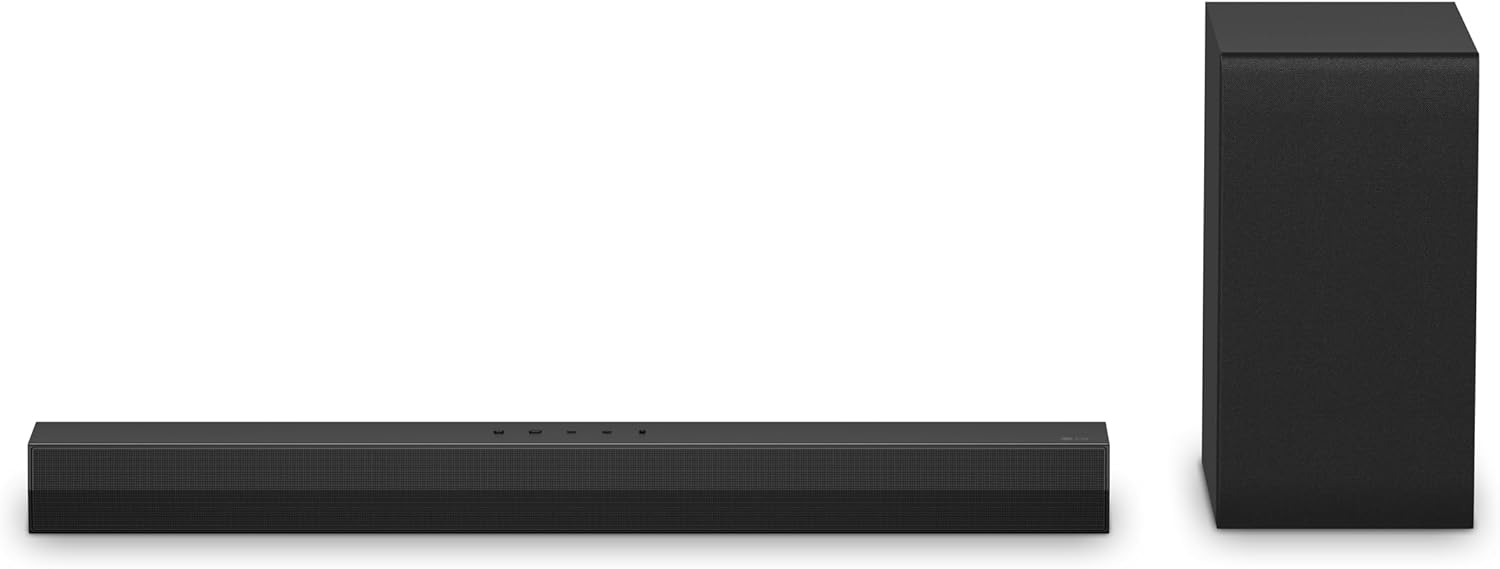 LG S40T 2.1 ch.Soundbar with Wireless Subwoofer, TV Synergy, Wow Interface, AI Sound Pro (2024 New Model)-4