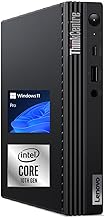 Lenovo ThinkCentre Business Mini Desktop, Intel Core Processor(Up to 4.3Ghz), 16GB RAM, 256GB SSD, Display Port, HDMI, USB Type-C, RJ-45, Wi-Fi 6, Windows 11 Pro, Black