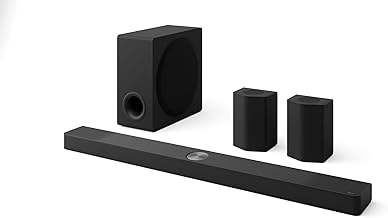 LG S95TR 9.1.5-Channel OLED evo TV Matching Soundbar with Rear Surround Speakers, Dolby Atmos, Wow Orchestra, WOWCAST Built-in with Wireless Dolby Atmos, Wireless Subwoofer (2024 New Model)