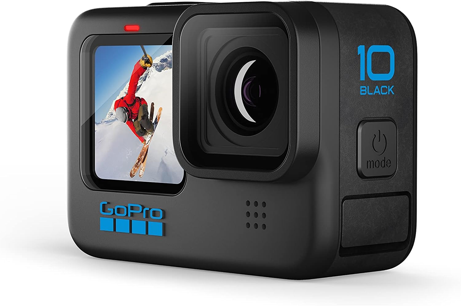 GoPro HERO10 Black Bundle - Includes HERO10 Black Camera, The Handler (Floating Hand Grip), Rechargeable Battery, and Carrying Case-1