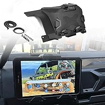 Electronic Device Holder for Can-Am Defender, Phone Holder GPS Ipad Tablet Mount with Storage Box Organizer Tray for Can-Am Defender HD5 HD7 HD8 HD9 HD10 Max 2016-2023 Accessories