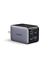 UGREEN 65W USB C Charger Block, Nexode 4-Port GaN Charger Type C Charger Fast Charging Wall Charger Compatible with MacBook Pro/Air, iPhone 16/15/14, iPad Pro, Galaxy S24/S23, Pixel 8, Steam Deck